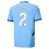 Virallinen Fanipaita Manchester City Walker 2 Kotipelipaita 2024-25 - Miesten